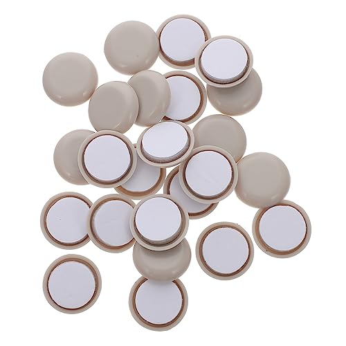 SHINEOFI 24 Stück Selbstklebende Möbelgleiter rutschfest für Stühle Tische und Möbel Bodenschutz Pads Geräuschreduzierung Einfache Anwendung von SHINEOFI