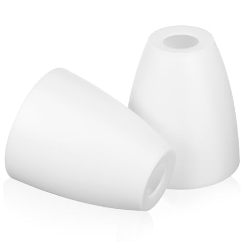 SHINEOFI 2stücke Kunststoff Lampenschirm Weiß Für Tischlampe Eleganter Lampenschirm Mit Multifunktional Und Robust Für Wohnräume Hotel Und Studium von SHINEOFI