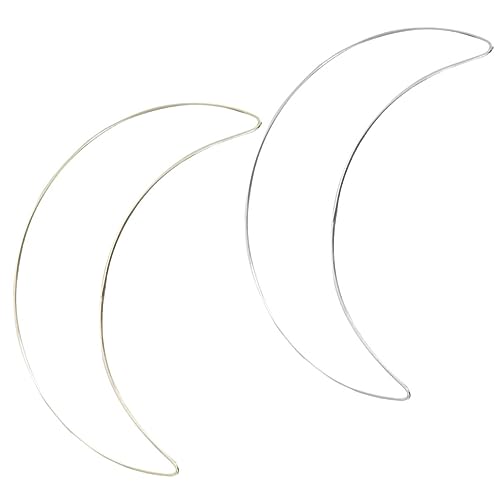 SHINEOFI 2st Mond Kranz Werkzeug Mondförmiger Makramee-Reifen Makramee-bastelring -zubehör Mondförmiger Makramee-Ring -Ring Makramee Machen Reifen Eisen SHINEOFI 2st Mond Kranz Werkzeug Mondförmiger Makramee-Reifen Makramee-bastelring -zubehör Mondförmiger Makramee-Ring -Ring Makramee Machen Reifen Eisen von SHINEOFI