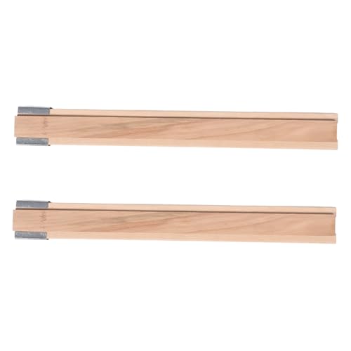 SHINEOFI 2stücke Schubladenführungen Aus Holz Mittelmontierte Schubladenschienen Für Schränke Kommoden Und Schreibtische Mit Gleitplatte Für Sanftes Gleiten Und Einfacher Montage Unten SHINEOFI 2stücke Schubladenführungen Aus Holz Mittelmontierte Schubladenschienen Für Schränke Kommoden Und Schreibtische Mit Gleitplatte Für Sanftes Gleiten Und Einfacher Montage Unten von SHINEOFI