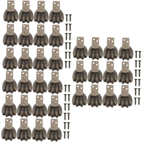 SHINEOFI 3 Sätze Möbel Füße Für Holzkisten Antirutsch Basis Vintage Bronze Design Möbelbeine Für Schmuckkästen Und Möbel Stabilität Und Schutz Für Ihre Einrichtung 12 Stück * 3 SHINEOFI 3 Sätze Möbel Füße Für Holzkisten Antirutsch Basis Vintage Bronze Design Möbelbeine Für Schmuckkästen Und Möbel Stabilität Und Schutz Für Ihre Einrichtung 12 Stück * 3 von SHINEOFI