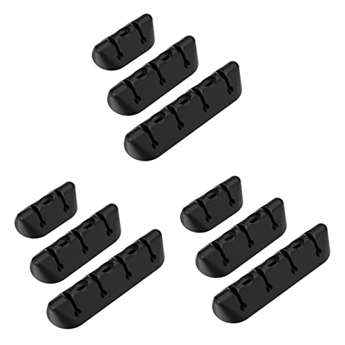 SHINEOFI 3 Sätze Teiliges Magnetische Kabelhalter Für Schreibtisch Kabelmanagement Clips Für Ordnung Passend Für Usb Stromkabel Und Ladegeräte Einfache Installation Stark 3 Stück * 3 von SHINEOFI