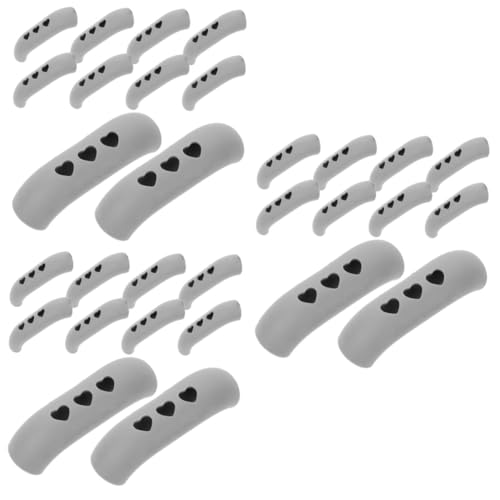 SHINEOFI 3 Sätze Topfgriff Hüllen Aus Kunststoff Hitzebeständig Rutschfest Flexible Griffabdeckungen Für Pfannen Und Töpfe Für Ihre Elegantem 10 Stück * 3 von SHINEOFI