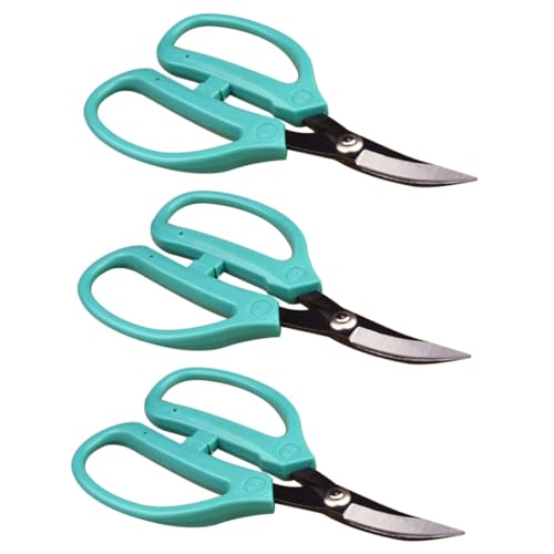 SHINEOFI 3stücke Hochleistungs-leder- -schere Aus Hochkohlenstoffhaltigem Ergonomische Haushaltsschere Für Stoff Leder Für Heimwerker Und Büroanwendungen von SHINEOFI