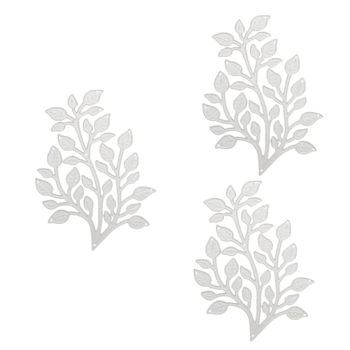 SHINEOFI 3 Stück Messerform selber Machen Cutter messser papierbasteln einfaches Design Stanzformen Kinderhandwerk gestanzt Album-Stanzformen Party-Stanzformen Kohlenstoffstahl Silver von SHINEOFI