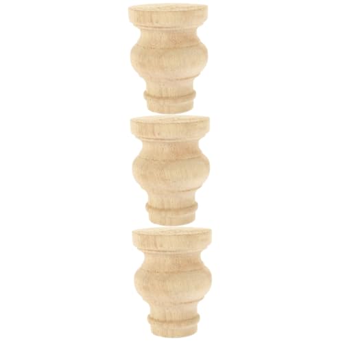 SHINEOFI 3 Stück Möbelbeine Fuß Kabinettsbeine modern Ersatz-Sofabeine Form Couch kommode Sofabeine tauschen Sofateile Möbelbeinbeschläge Ersatz-Sofafüße Sofa ersatzbeine Holz Khaki SHINEOFI 3 Stück Möbelbeine Fuß Kabinettsbeine modern Ersatz-Sofabeine Form Couch kommode Sofabeine tauschen Sofateile Möbelbeinbeschläge Ersatz-Sofafüße Sofa ersatzbeine Holz Khaki von SHINEOFI