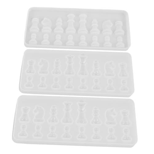 SHINEOFI 3 Stück Schachform Silikonform Selber Machen Chinesischer Schachhubscheibe Gussformen Für Schach Chinesische Schach Silikonformen Schachpendellform Tonformwerkzeuge Kieselgel Weiß SHINEOFI 3 Stück Schachform Silikonform Selber Machen Chinesischer Schachhubscheibe Gussformen Für Schach Chinesische Schach Silikonformen Schachpendellform Tonformwerkzeuge Kieselgel Weiß von SHINEOFI