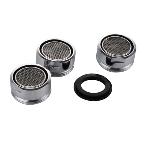 SHINEOFI 3 Stück Teiliges Edelstahl Wasserhahn Wasserfilter Stufigem Filtersieb Rostfrei Installieren für Küche und Bad Verbessert Trinkwasserqualität und Verhindert Spritzwasser SHINEOFI 3 Stück Teiliges Edelstahl Wasserhahn Wasserfilter Stufigem Filtersieb Rostfrei Installieren für Küche und Bad Verbessert Trinkwasserqualität und Verhindert Spritzwasser von SHINEOFI