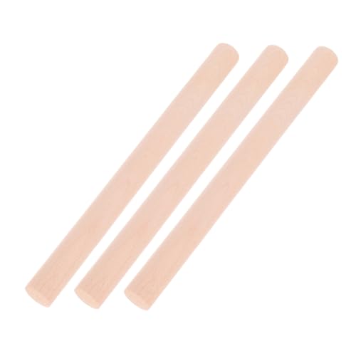 SHINEOFI 3 Stück Teiliges Holzgriff Ersatzgriff für Schaufel und Schöpflöffel Langlebiger Rutschfester Holzgriff Robust Komfortabel für Küchen und Landwirtschaftswerkzeuge von SHINEOFI