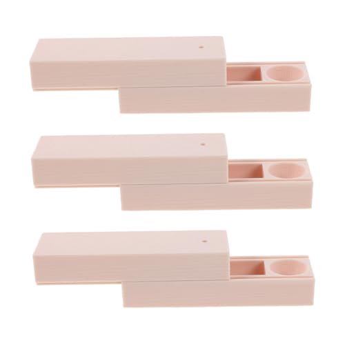 SHINEOFI 3 Stück Teiliges Polymer Clay Bead Roller Runde Kunststoff Formen Vielseitige Tonperlen Werkzeuge für Schmuckherstellung DIY Ohrringe Halsketten Basteln Anfängerfreundlich von SHINEOFI