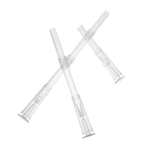 SHINEOFI 3 Stück Transparente Mini Wasserpumpe mit Pilzsprühdüse Kompakt und Vielseitig für Aquarium Gartenteich und Schreibtischbrunnen Einfache Montage Beruhigender Wassereffekt von SHINEOFI