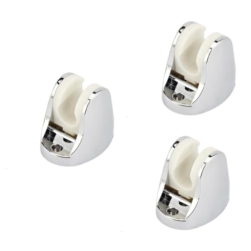 SHINEOFI 3 Stück Verstellbare Handbrause Halterung mit Saugnapf Drehbare Wandhalterung Duschkopfhalter Robustes Abs Material Einfache Montage Geeignet für Senioren von SHINEOFI