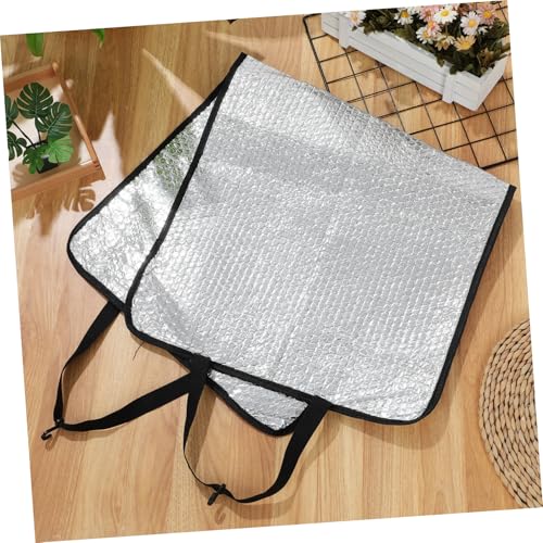 SHINEOFI 3 Teiliges Mini Split Klimagerät Abdeckung Uv Beständig Aluminiumfolie Außenschutz für Wandgeräte Einfache Montage Ganzjähriger Schutz vor Hitze und Witterung von SHINEOFI