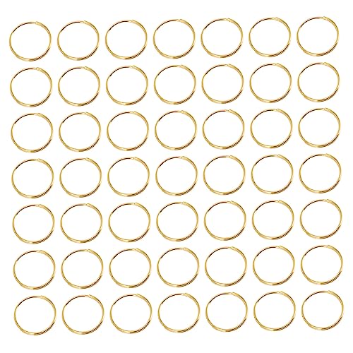 SHINEOFI 300 Stück Edelstahl Kronleuchter Ringe Goldfarben Kristall Vorhang Verbindungsringe Robust Verformungsbeständig Geeignet für Kristalllampen und Lüster Zubehör SHINEOFI 300 Stück Edelstahl Kronleuchter Ringe Goldfarben Kristall Vorhang Verbindungsringe Robust Verformungsbeständig Geeignet für Kristalllampen und Lüster Zubehör von SHINEOFI