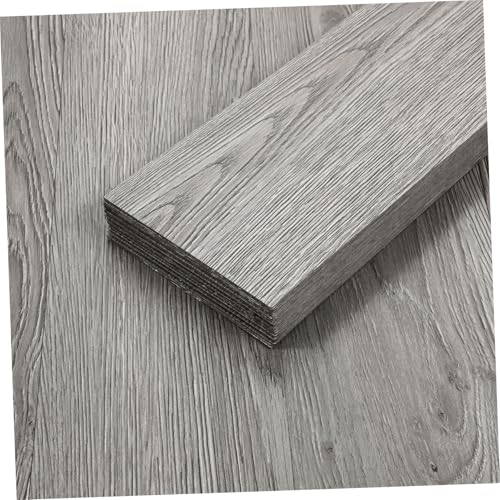 SHINEOFI 36 Stück Teiliges Selbstklebendes PVC Bodenbelag Dicke Verschleißfeste Fliesen rutschfest Leicht zu Reinigen Einfache für Wohnzimmer und Bad M² von SHINEOFI