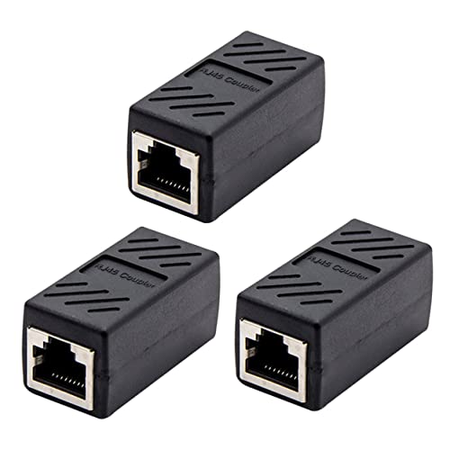 SHINEOFI 3Stücke Ethernet Kuppler Ethernet Adapter Für Cate Langlebige Verlängern Von Netzwerkkabeln Minimieren Von Signalverlust Einfach SHINEOFI 3Stücke Ethernet Kuppler Ethernet Adapter Für Cate Langlebige Verlängern Von Netzwerkkabeln Minimieren Von Signalverlust Einfach von SHINEOFI
