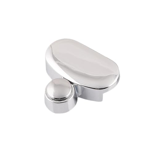 SHINEOFI 4 STÜCKE Spiegelhalter Clips Zinklegierung Wandmontage für Badezimmer Installieren Glänzendes Design Geeignet für Glas und Acrylspiegel von SHINEOFI
