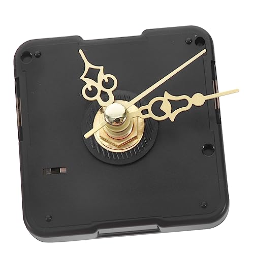 SHINEOFI 4 Sätze Silent DIY Quarzuhrwerk Ersatz Mechanismus Präzise Zeitmessung für Bastel Uhren Kompatibel mit Dicke Wanduhrplatten Zeiger Kit von SHINEOFI
