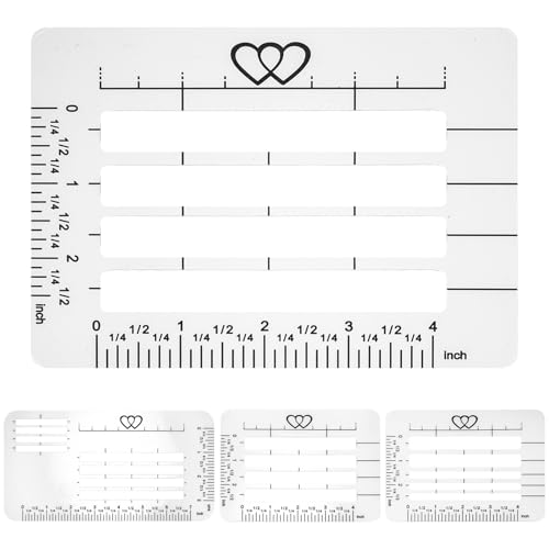 SHINEOFI 4 Stück Adressvorlage Umschlag Schablone aus Flexiblem Transparentem rutschfeste Adressierhilfe mit Gleichmäßigem Abstand für Briefumschläge für DIY Schreibvorlagen SHINEOFI 4 Stück Adressvorlage Umschlag Schablone aus Flexiblem Transparentem rutschfeste Adressierhilfe mit Gleichmäßigem Abstand für Briefumschläge für DIY Schreibvorlagen von SHINEOFI