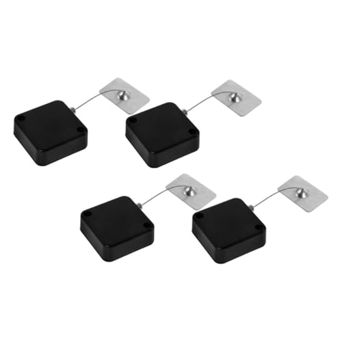 SHINEOFI 4 Stück Einziehbare Anti-diebstahl-kabelschlösser mit Stahlseil Automatischer Sicherheits-tether für Laptops Gaming-controller Tv-fernbedienungen und Elektronik Robust und SHINEOFI 4 Stück Einziehbare Anti-diebstahl-kabelschlösser mit Stahlseil Automatischer Sicherheits-tether für Laptops Gaming-controller Tv-fernbedienungen und Elektronik Robust und von SHINEOFI