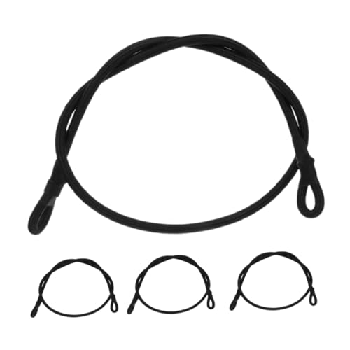 SHINEOFI 4 Stück Hochwertige Trampolin Bungee Seile Hochelastisches Gummiseil zur Sicherung des Trampolinnetzes Robuste Verbindungselemente für Verbessertes Trampolinerlebnis von SHINEOFI