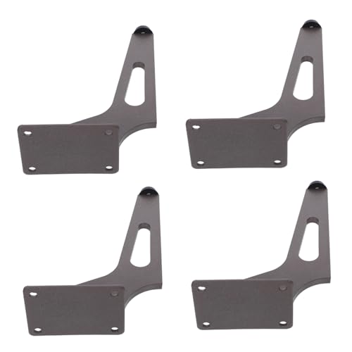 SHINEOFI 4 Stück Metall möbelfüße Schräg Geneigte Möbelbeine für Sofa Tv Schrank Couchtisch Robuste Ersatzfüße zur Stabilisierung Einfache Montage Modernes Design in Dunkelgrau SHINEOFI 4 Stück Metall möbelfüße Schräg Geneigte Möbelbeine für Sofa Tv Schrank Couchtisch Robuste Ersatzfüße zur Stabilisierung Einfache Montage Modernes Design in Dunkelgrau von SHINEOFI