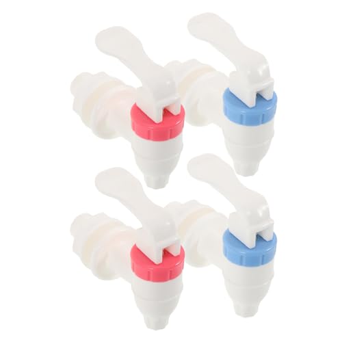 SHINEOFI 4 Stück Robuste Kunststoff Pressventile für Wasserdispenser Einfache Installation und Leckschutz für Innenräume von SHINEOFI