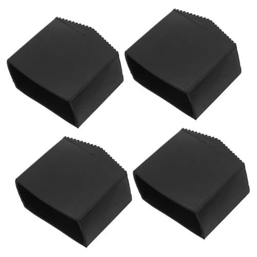 SHINEOFI 4 Stück Rutschfeste Leiterfußschutzkappen aus isolierendem Gummi Geeignet für Teleskopleitern Erhöhte bei Elektroarbeiten Strapazierfähige Leiterfußpolster für Heim von SHINEOFI