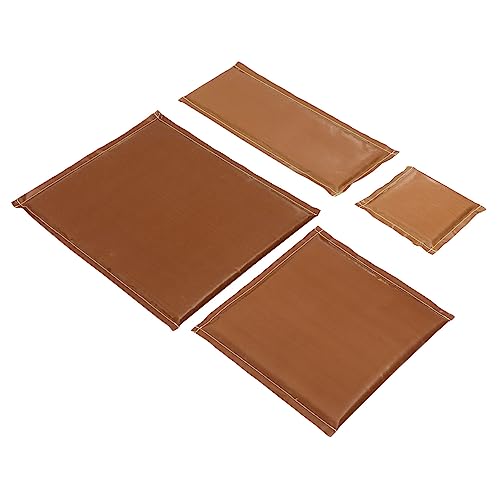 SHINEOFI 4 Stück Teiliges Hitzebeständiges Transferkissen Heat Press Kissen in Verschiedenen Wiederverwendbare Bügelunterlage mit Wasserfester Oberfläche für Gleichmäßigen Druck bei Vinyl SHINEOFI 4 Stück Teiliges Hitzebeständiges Transferkissen Heat Press Kissen in Verschiedenen Wiederverwendbare Bügelunterlage mit Wasserfester Oberfläche für Gleichmäßigen Druck bei Vinyl von SHINEOFI