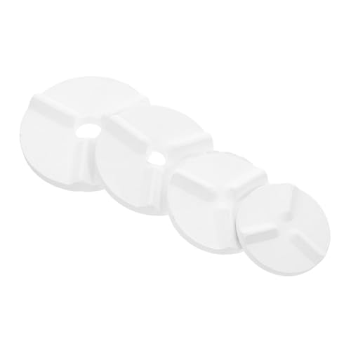 SHINEOFI 4 Stück Teiliges Keramische Brennofen-Pads mit Dreieckiger Form Hitzebeständig und Antihaftbeschichtet Gleichmäßige Wärmeverteilung für Keramik Töpferarbeiten Kompatibel mit von SHINEOFI