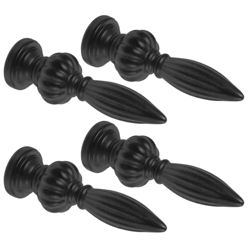 SHINEOFI 4 Stück Teiliges Lampen Vintage Lampenknopf Dekor Schwarz Lampenschirm halterung Kompatibel mit Tisch Stehleuchten für Zimmer Büro Beleuchtung SHINEOFI 4 Stück Teiliges Lampen Vintage Lampenknopf Dekor Schwarz Lampenschirm halterung Kompatibel mit Tisch Stehleuchten für Zimmer Büro Beleuchtung von SHINEOFI