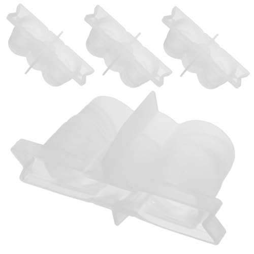 SHINEOFI 4 Stück Teiliges Silikon-kerzenhalter-formset Schleifenform DIY Aromatherapie Kerzenständer Harzform für Säulenkerzen Gießform Flexibel Langlebig für Wohnkultur SHINEOFI 4 Stück Teiliges Silikon-kerzenhalter-formset Schleifenform DIY Aromatherapie Kerzenständer Harzform für Säulenkerzen Gießform Flexibel Langlebig für Wohnkultur von SHINEOFI