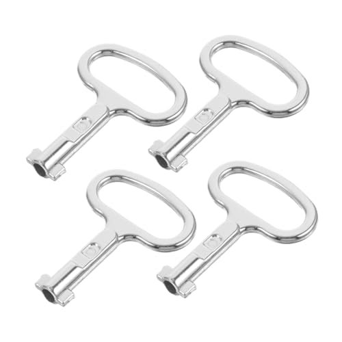 SHINEOFI 4 Stück Teiliges Universaler Metall Heizkörperschlüssel Ventilwerkzeug Robust Langlebig Einfache Bedienung für Heizkörper Entlüftung und Klempnerarbeiten Geeignet SHINEOFI 4 Stück Teiliges Universaler Metall Heizkörperschlüssel Ventilwerkzeug Robust Langlebig Einfache Bedienung für Heizkörper Entlüftung und Klempnerarbeiten Geeignet von SHINEOFI