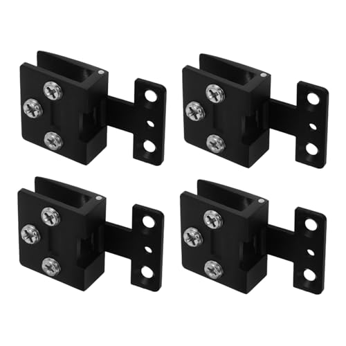 SHINEOFI 4 Stück Türscharnier für mit Dicke Bohrfreie Installation für Schränke Vitrinen und Weinschränke Geräuschreduzierende Hardware für Langlebige Nutzung SHINEOFI 4 Stück Türscharnier für mit Dicke Bohrfreie Installation für Schränke Vitrinen und Weinschränke Geräuschreduzierende Hardware für Langlebige Nutzung von SHINEOFI