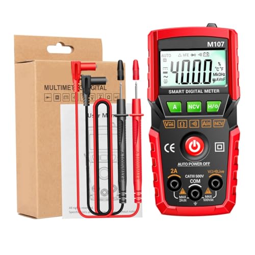 SHINEOFI 4000Anzahl Professionelles Multimeter Zähler Tragbarer Volt Tester mit Frequenzmessung Auto Rangierfunktion Robustem Design und Durchdachtem Kickstand für Präzise Messwerte SHINEOFI 4000Anzahl Professionelles Multimeter Zähler Tragbarer Volt Tester mit Frequenzmessung Auto Rangierfunktion Robustem Design und Durchdachtem Kickstand für Präzise Messwerte von SHINEOFI