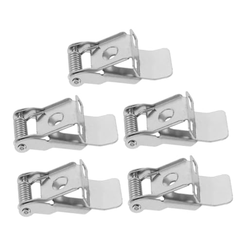 SHINEOFI 5 Stück Federklammern für Einbauleuchten Federclips zur Sicheren Befestigung von Downlights und Spotlights Robuste Lampenhalter für Deckenleuchten Einfach zu Montieren von SHINEOFI