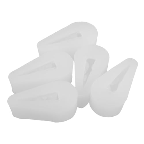 SHINEOFI 5 Stück Silikonform Totenkopf für Halloween DIY Krähen Schädel Form für Schmuckherstellung Resin Gießform Fondant Schokoladenform Langlebig Einfach zu Entformen von SHINEOFI
