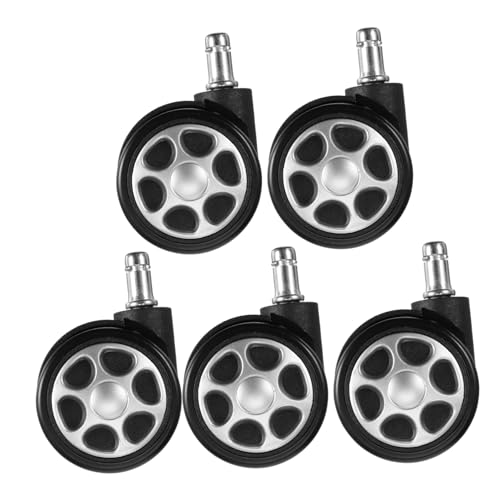 SHINEOFI 5 Stück Teiliges Bürostuhl- mit Bremse Leise und Robust Kompatibel mit Stift Vielseitig für Gaming Computerstühle für Harte Böden und Ergonomische Sitzmöbel SHINEOFI 5 Stück Teiliges Bürostuhl- mit Bremse Leise und Robust Kompatibel mit Stift Vielseitig für Gaming Computerstühle für Harte Böden und Ergonomische Sitzmöbel von SHINEOFI