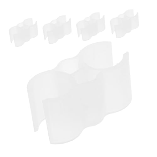 SHINEOFI 5 Stück Teiliges Kunststoff Rohrschellen Doppelrohrklemmen für Besenstiel Befestigung Langlebige Clips zur Rohrrückhaltung und Panel Unterstützung Multifunktional für Haushalt und SHINEOFI 5 Stück Teiliges Kunststoff Rohrschellen Doppelrohrklemmen für Besenstiel Befestigung Langlebige Clips zur Rohrrückhaltung und Panel Unterstützung Multifunktional für Haushalt und von SHINEOFI