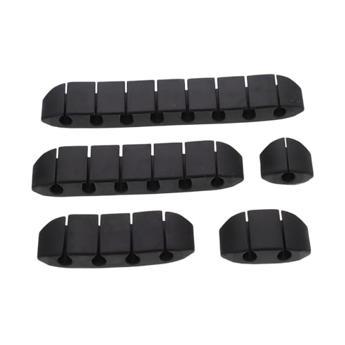 SHINEOFI 5 Stück USB Kabel Clips Set Selbstklebende Kabelorganisation für und USB Kabel Hochstarker Kleber für Schreibtisch und Zuhause Kabelmanagement Lösung für Ordnung und Zugentlastung von SHINEOFI