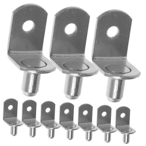 SHINEOFI 50 Stck Teiliges Metall regalstützclip Regalbodenträger mit Hoher Tragkraft Korrosionsbeständig für Küchen Bücherregale und Schränke Vielseitig Einsetzbar Langlebig von SHINEOFI