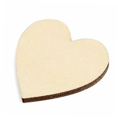 SHINEOFI 50 Stück Herzförmige Holzscheiben mit Rinde Naturholzscheiben für DIY Basteln Schmuckherstellung Hochzeitsdeko und Scrapbooking Zubehör SHINEOFI 50 Stück Herzförmige Holzscheiben mit Rinde Naturholzscheiben für DIY Basteln Schmuckherstellung Hochzeitsdeko und Scrapbooking Zubehör von SHINEOFI