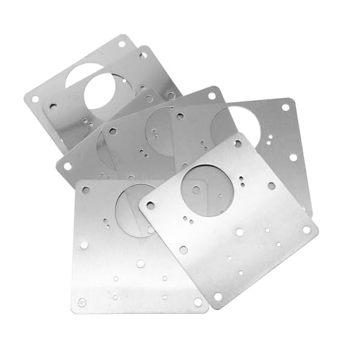 SHINEOFI 6 Stück Edelstahl Scharnier Reparaturplatte Langlebige Türscharnier Befestigungsplatten für Küchen Badschränke Vielseitig Einsetzbar Einfache Montage Verstärkt Beschädigte SHINEOFI 6 Stück Edelstahl Scharnier Reparaturplatte Langlebige Türscharnier Befestigungsplatten für Küchen Badschränke Vielseitig Einsetzbar Einfache Montage Verstärkt Beschädigte von SHINEOFI