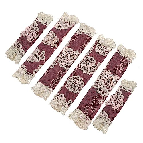 SHINEOFI 6 Stück Ofenschutz und Kühlschrank Handgriffabdeckungen Rutschfeste Türschutzbezüge für Mikrowelle Geschirrspüler Langlebiges Material Einfach zu Reinigen Optimaler Schutz vor von SHINEOFI