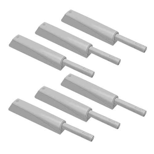 SHINEOFI 6 Stück Teiliges Push To Open Türschnäpper mit Magnetverschluss für Schranktüren Selbstverriegelnd Einfache Montage ohne Werkzeug Schützt vor Versehentlichem Öffnen Graue SHINEOFI 6 Stück Teiliges Push To Open Türschnäpper mit Magnetverschluss für Schranktüren Selbstverriegelnd Einfache Montage ohne Werkzeug Schützt vor Versehentlichem Öffnen Graue von SHINEOFI