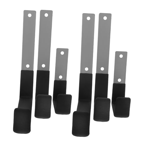 SHINEOFI 6 Stück Teiliges Set Wandhaken Metall Wandmontagehaken für Garagenlagerung Vielseitige Aufbewahrungslösung für Werkzeuge und Gartengeräte SHINEOFI 6 Stück Teiliges Set Wandhaken Metall Wandmontagehaken für Garagenlagerung Vielseitige Aufbewahrungslösung für Werkzeuge und Gartengeräte von SHINEOFI