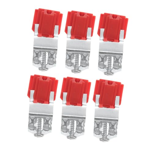 SHINEOFI 6 Stück Teiliges Verstellbares Küchenspülen Befestigungsclip Set ohne Bohren Robuste Unterbaubecken Halterungen für Sichere Montage und Vielseitige Küchenanwendungen von SHINEOFI