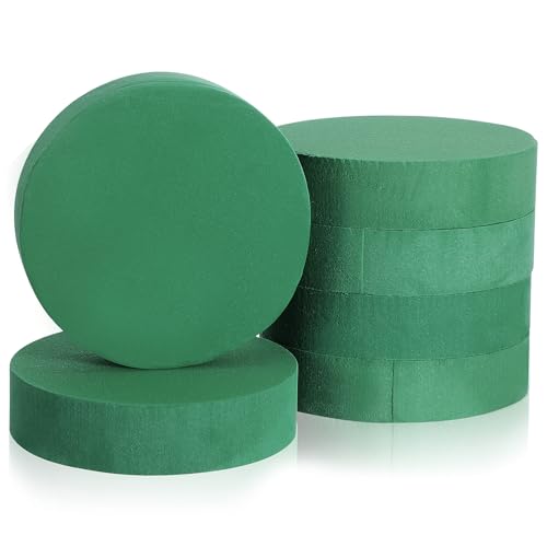 SHINEOFI 6 Stück und Trockenschaum für Blumenarrangements Blumenerde für Hochzeiten und DIY Deko Projekte von SHINEOFI