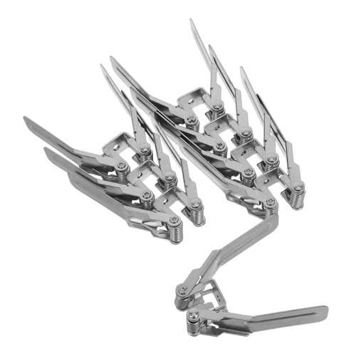 SHINEOFI 8 Stück Magnetisches Lampenzubehör Downlight Federklammern Federlichtklammern Deckenklammern Magnetlichtklammern Downlight Panel Lampenfederklammer Kaltgewalzte Stahlplatte SHINEOFI 8 Stück Magnetisches Lampenzubehör Downlight Federklammern Federlichtklammern Deckenklammern Magnetlichtklammern Downlight Panel Lampenfederklammer Kaltgewalzte Stahlplatte von SHINEOFI
