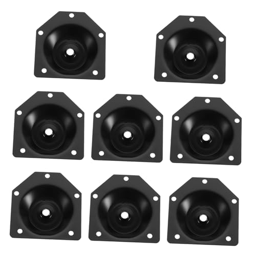 SHINEOFI 8 Stück Teiliges Möbelbein Montageplatten Schräg Geneigt aus Robustem Eisen Korrosionsbeständig für Holzfüße von Sofas Tischen und Kommoden um Wackelige Beine Sicher zu Fixieren SHINEOFI 8 Stück Teiliges Möbelbein Montageplatten Schräg Geneigt aus Robustem Eisen Korrosionsbeständig für Holzfüße von Sofas Tischen und Kommoden um Wackelige Beine Sicher zu Fixieren von SHINEOFI